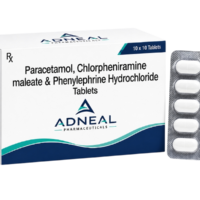 Paracetamol, Chlorpheniramine maleate & Phenylephrine Hydrochloride Tablets