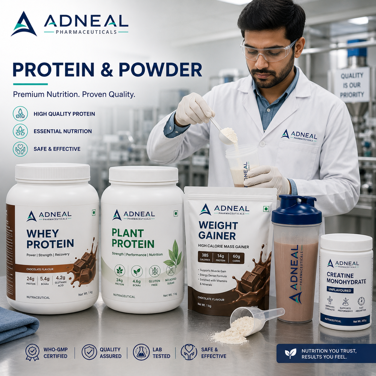 Protein & Powder